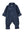 Overall aus Melangefleece Blau Melange / Größe 56