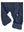 Overall aus Melangefleece Blau Melange / Größe 56
