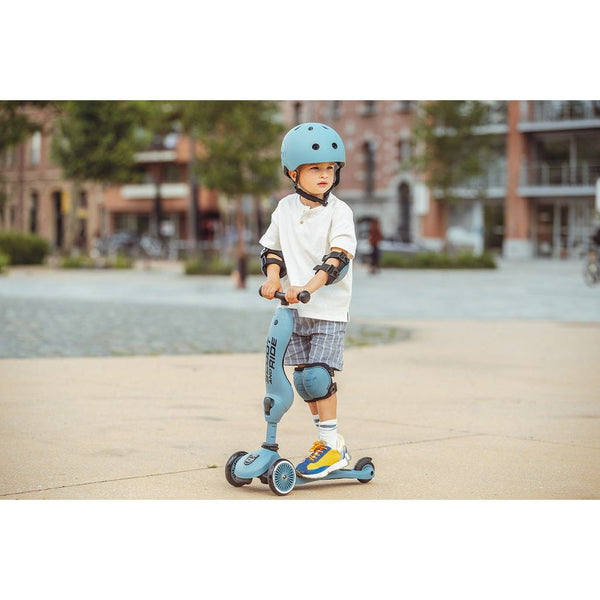 Scoot & Ride Protective Set, Größe XXS Ash