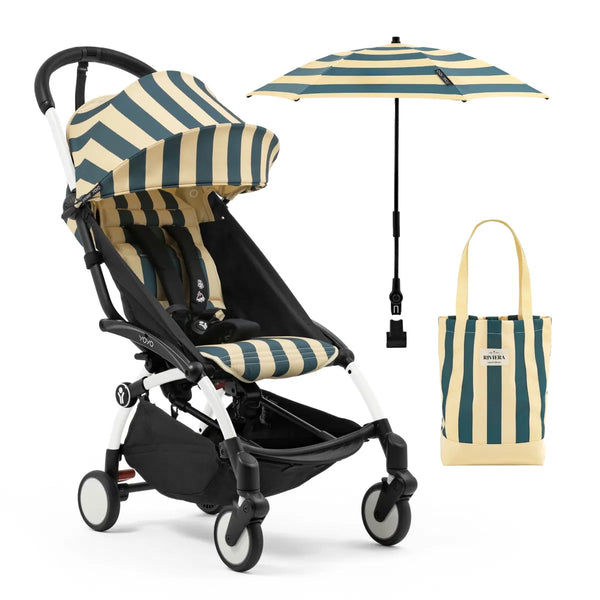 Stokke® YOYO³ White / Riviera Monaco Set