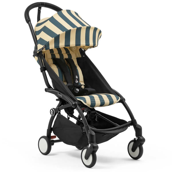 Stokke® YOYO³ Black / Riviera Monaco