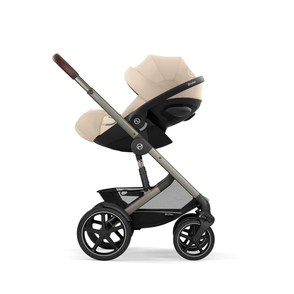 Cybex Talos S Lux 2026 + Babywanne Cot Lux Almond Beige
