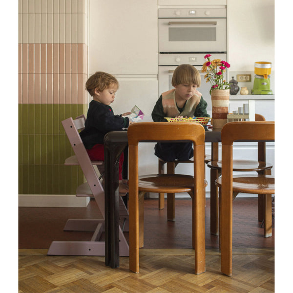 Stokke Tripp Trapp Heather Mauve + Baby Set gratis