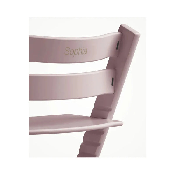 Stokke Tripp Trapp Heather Mauve + Baby Set gratis