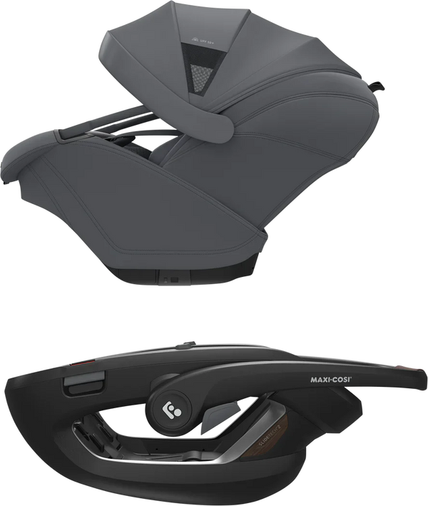 Maxi Cosi Coral Slide Pro i-Size Babyschale Moon Graphite