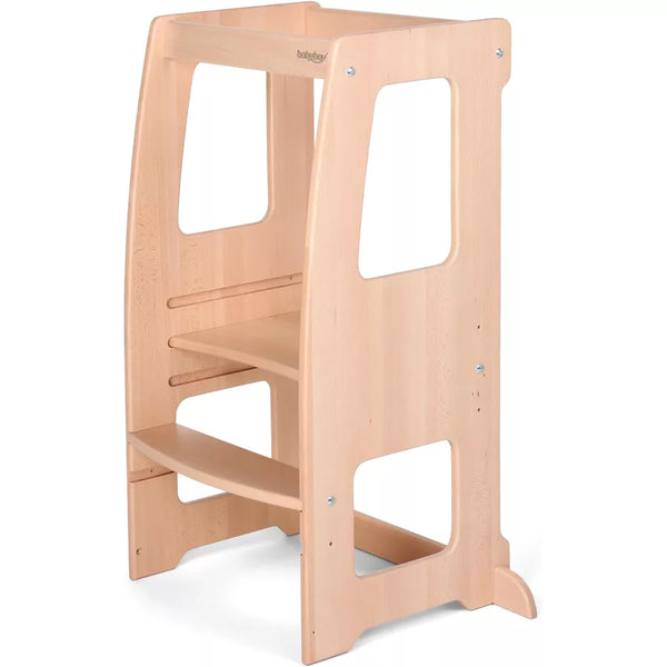 BabyBay Lernturm Natur lackiert