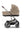 Cybex Balios S Lux Almond Beige (Gestell Taupe)