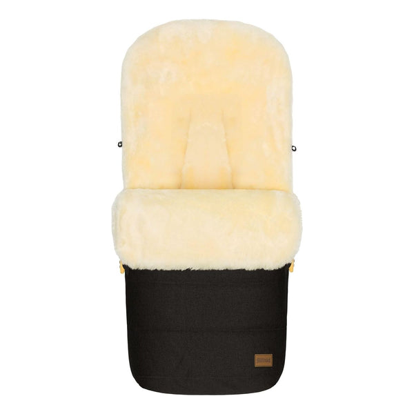 Fußsack Bernina Lammfell Style Ebenholz
