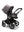 Bugaboo Donkey 5 Twin Gestell (Schwarz) / Stoff (Mitternachtsschwarz) / Dach (Mitternachtsschwarz)