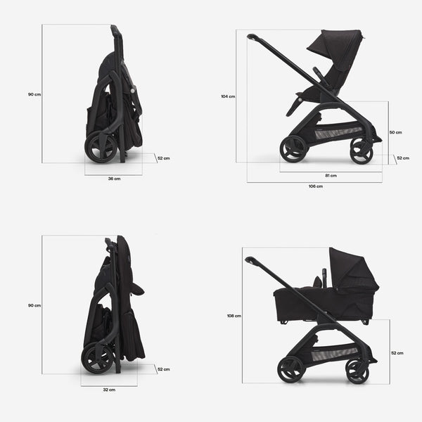 Bugaboo Dragonfly Black/Black