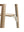 Bugaboo Giraffe Stuhl Naturales Holz/ Weiss