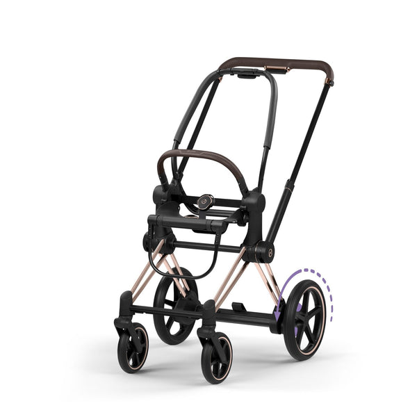 Cybex E-Priam 5.0 Style Rosegold / Coconut Brown