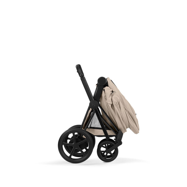 Cybex E-Priam 5.0 Comfort Black / Cozy Beige