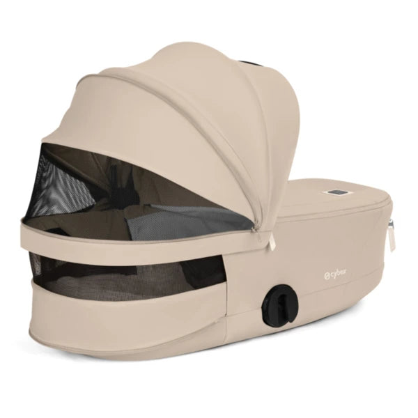 Cybex Coya mit faltbarer Babywanne - Matt Black / Cosy Beige