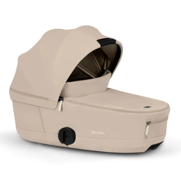 Cybex Coya mit faltbarer Babywanne - Matt Black / Cosy Beige