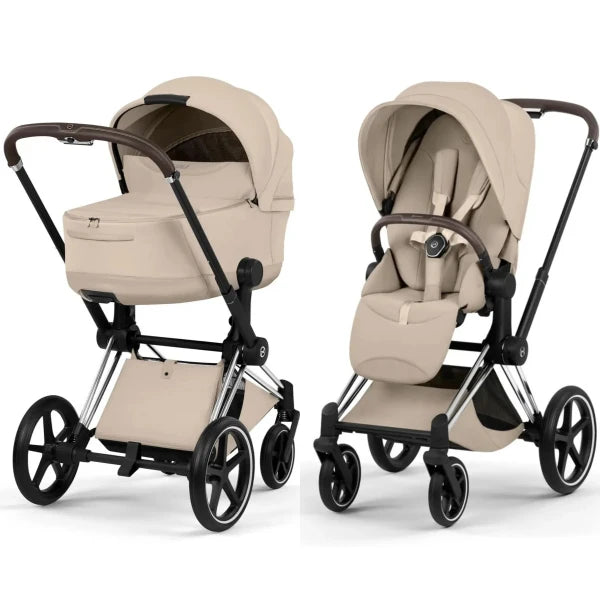 Cybex Priam 5 Style - Chrome Brown/Cozy Beige