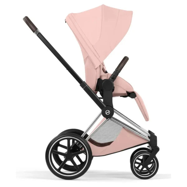 Cybex Priam 5 Style - Chrome Brown/Peach Pink