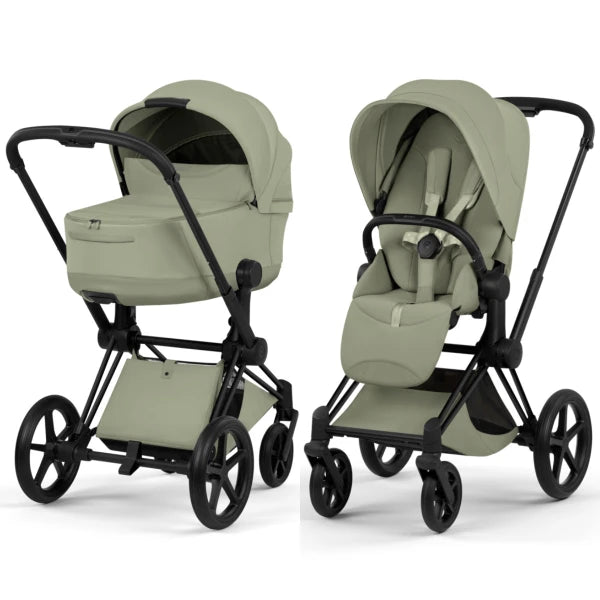 Cybex Priam 5 Style - Matt Black/Sage Green