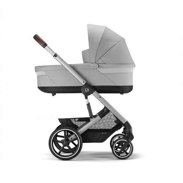 Cybex Balios S Lux Set Stone Grey (Gestell Silber)