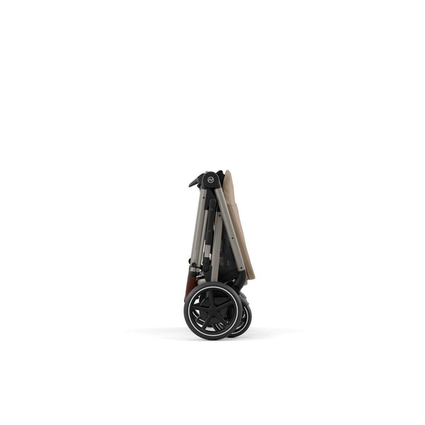 Cybex e-Gazelle S (Taupe Rahmen) Almond Beige + Wanne