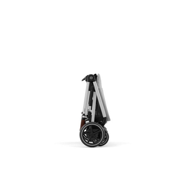 Cybex e-Gazelle S (Silbernen Rahmen) Stone Grey + Wanne