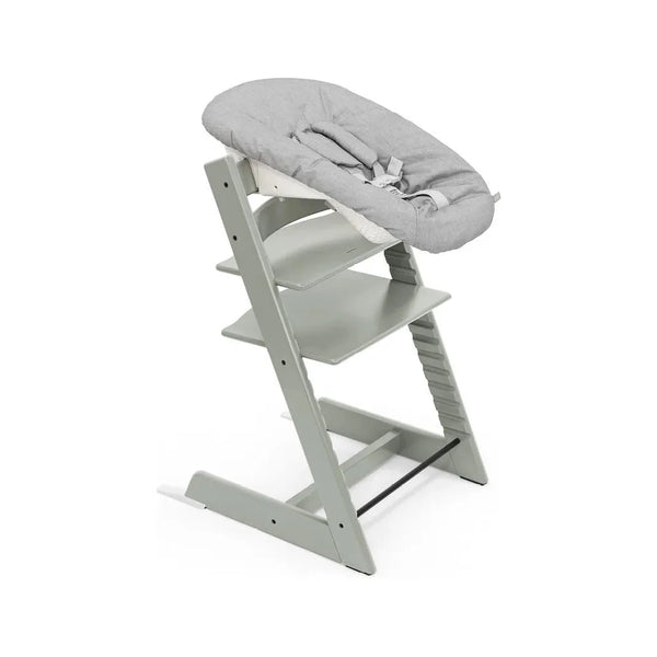 Stokke Tripp Trapp Glacier Green + Baby Set gratis