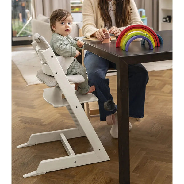 Stokke Tripp Trapp White + BabySet + Tray