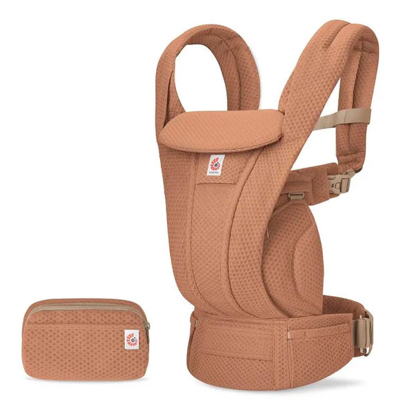 Omni Deluxe Babytrage Canyon Clay Mesh