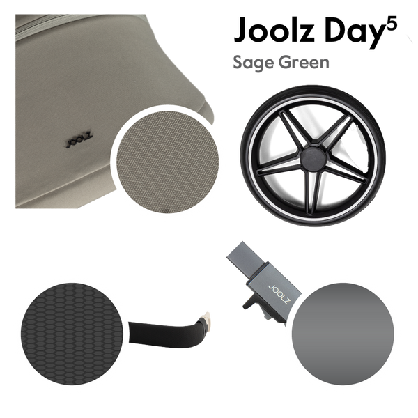 Joolz Day⁵ Sage Green + Fußsack gratis