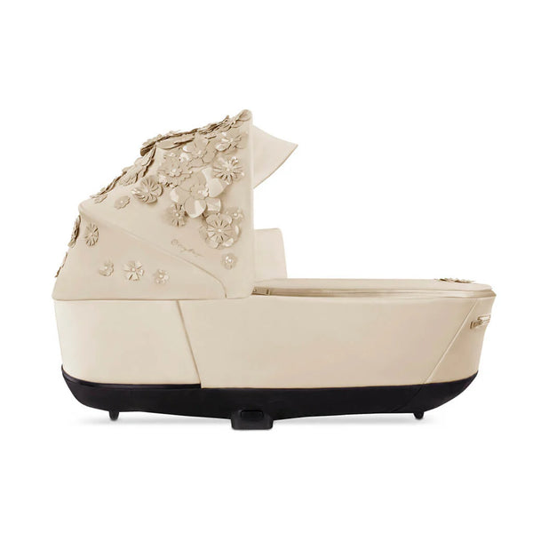 Cybex Priam Lux Cot Simply Flowers Nude Beige