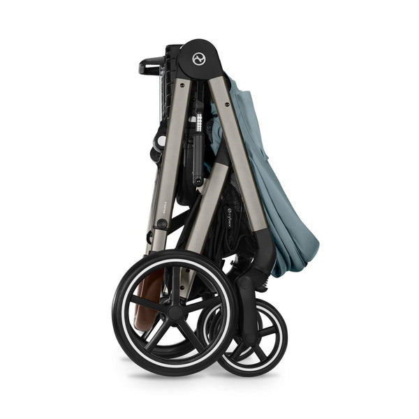 Cybex Balios S Lux Set Stormy Blue (Gestell Taupe)