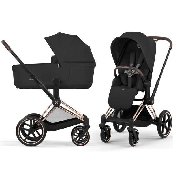 Cybex Priam 5.0 Comfort  Rosegold / Sepia Black